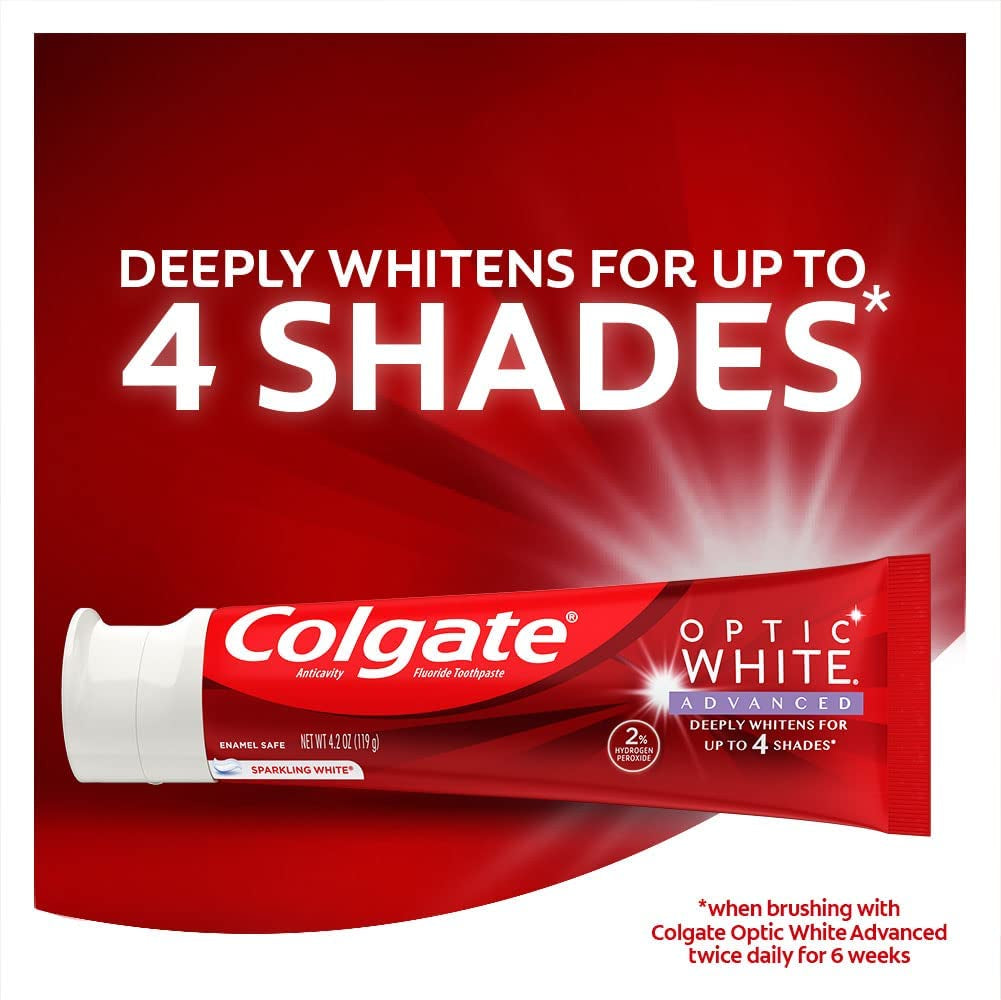 Optic White Advanced Hydrogen Peroxide Toothpaste