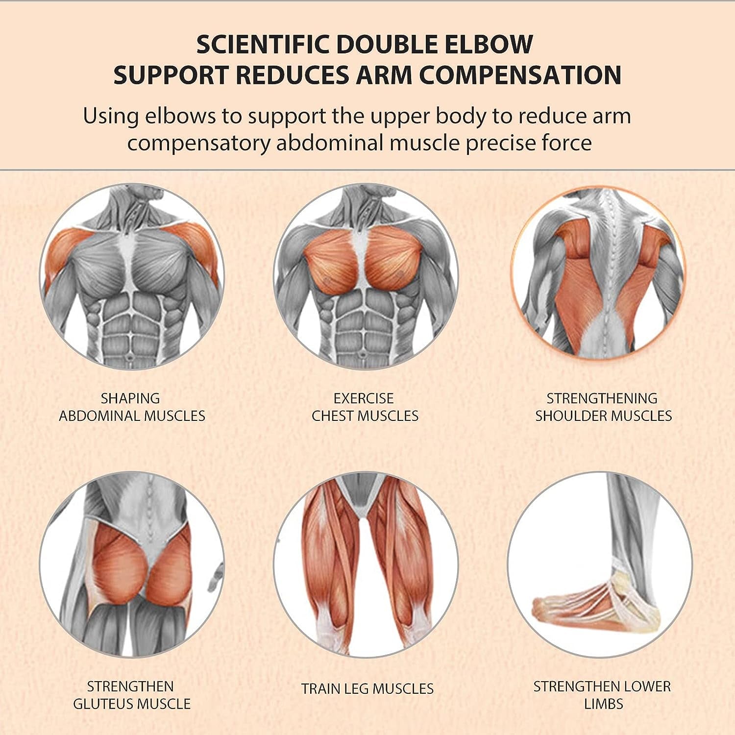 Elbow Support Automatic Rebound Abdominal Wheel