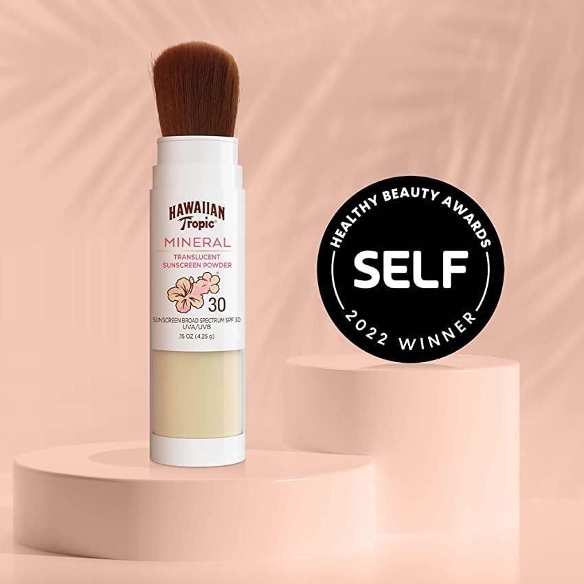 Mineral Powder Sunscreen Brush SPF 30 | SPF Powder Sunscreen for Face