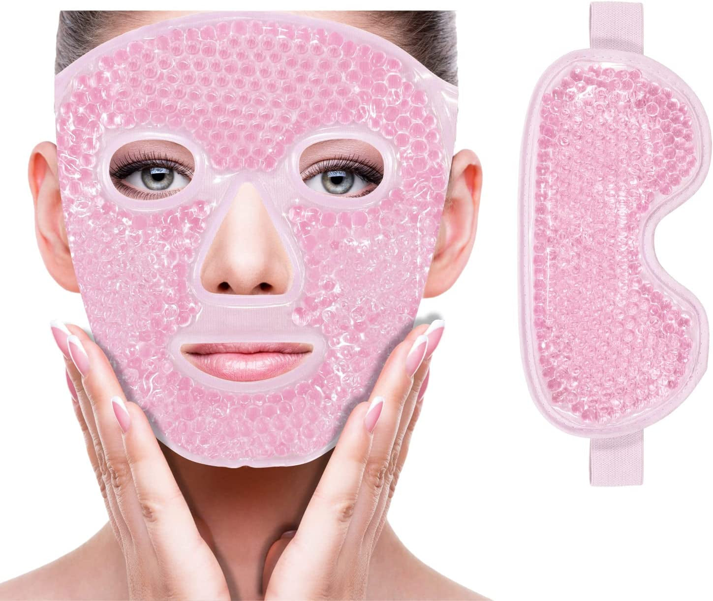 Cold Face Eye Mask Ice Pack Reduce Face Puff, Dark Circles