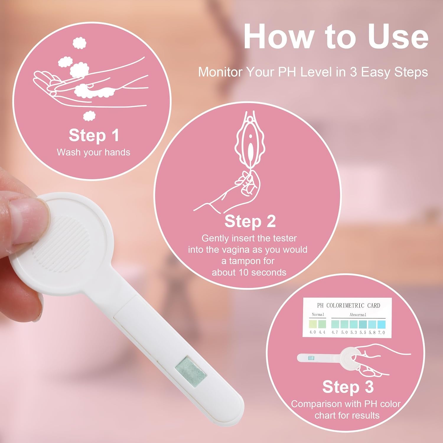 Vaginal Ph Test Strips, Feminine Health Vaginal Ph Test Strips Kits