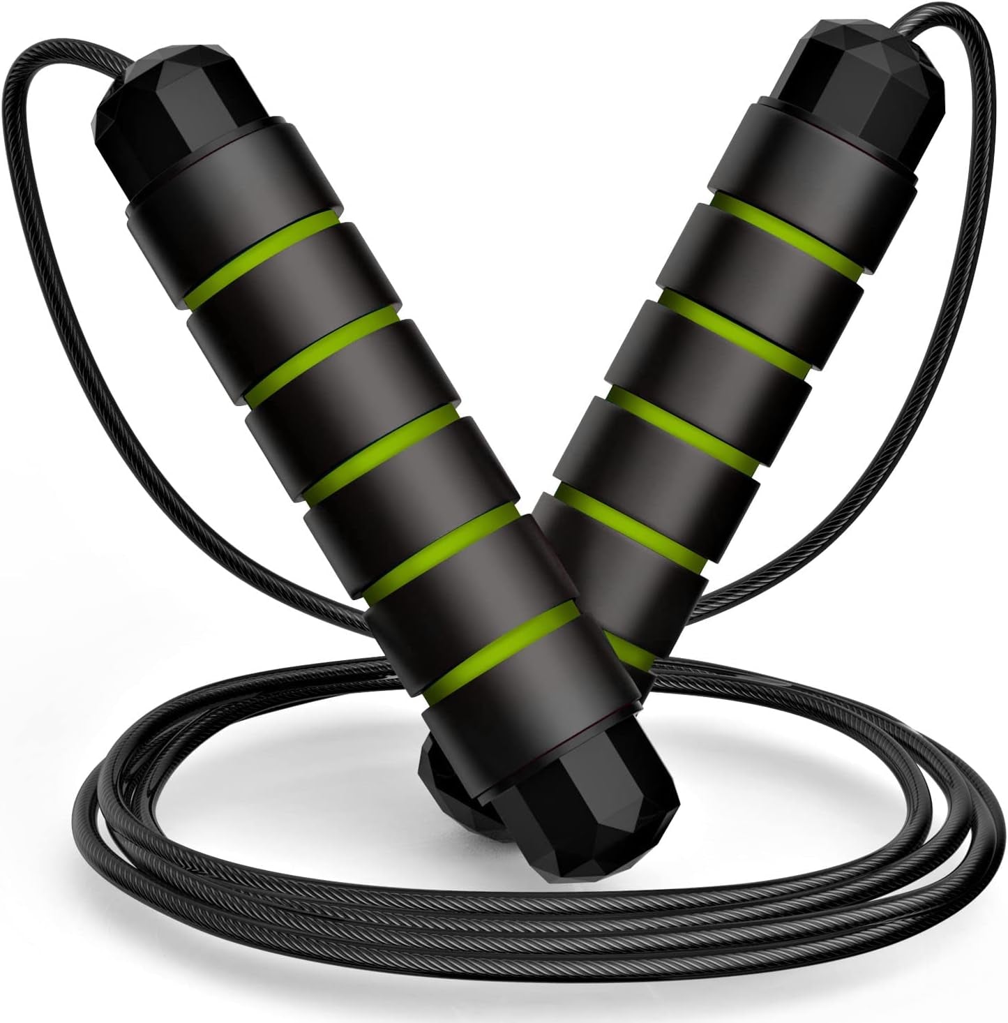 Jump Rope, Tangle-Free Rapid Speed Jumping Rope Cable