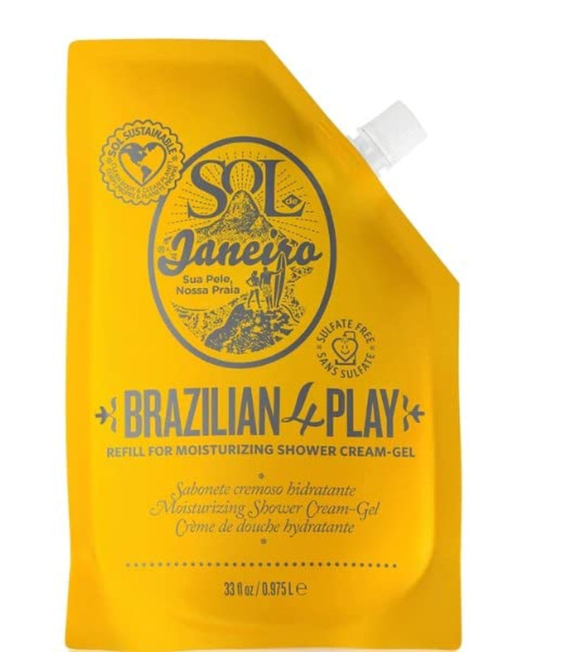 Brazilian Play Moisturizing Shower Cream Gel Body Wash