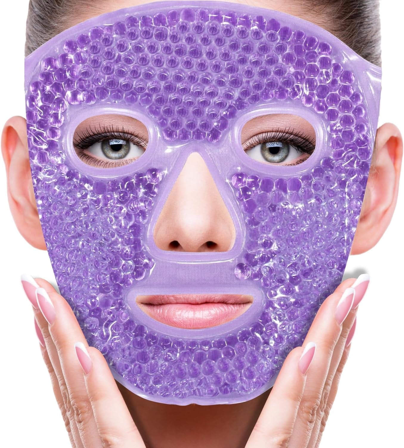 Cold Face Eye Mask Ice Pack Reduce Face Puff, Dark Circles