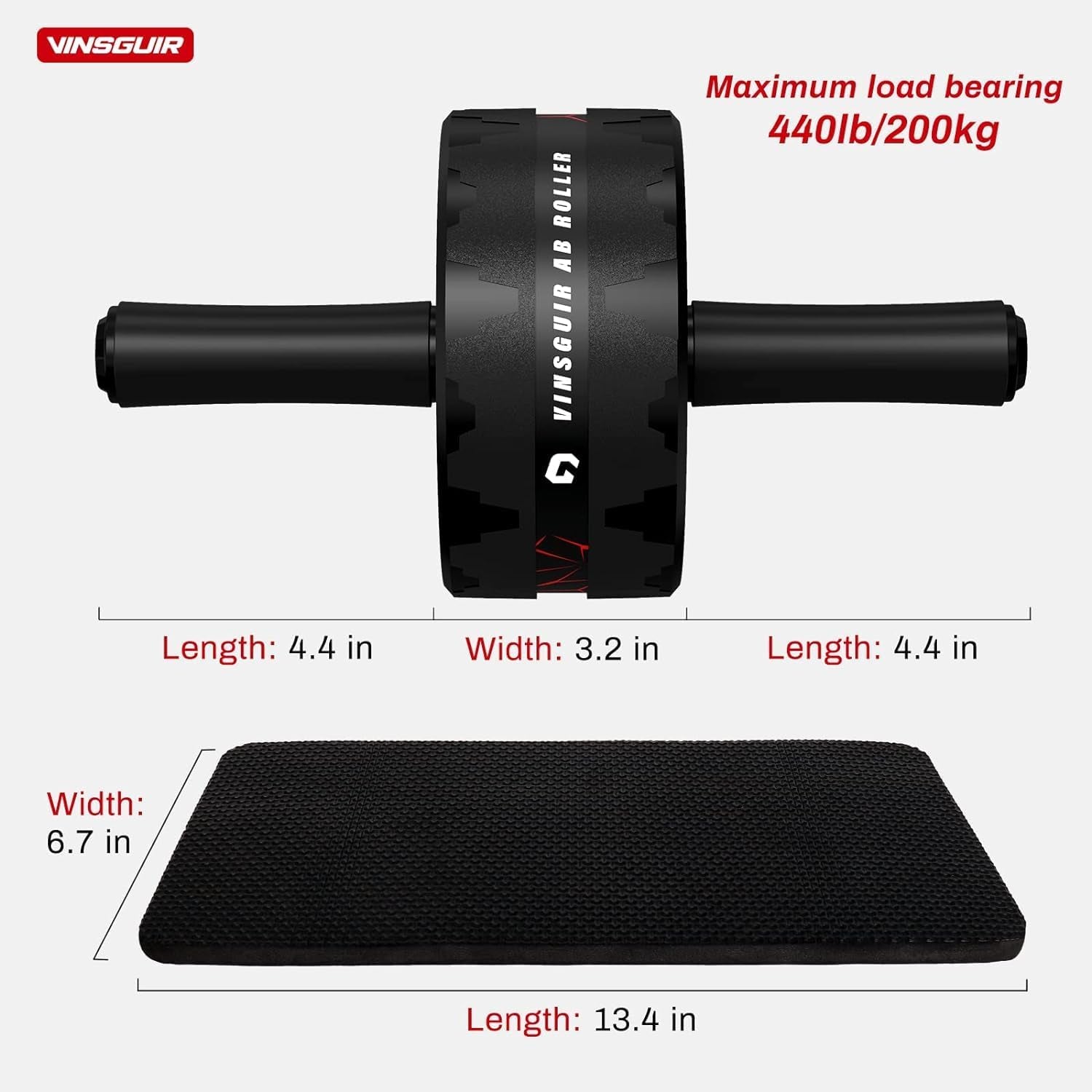 Ab Roller Wheel, Abs Workout Equipment for Abdominal