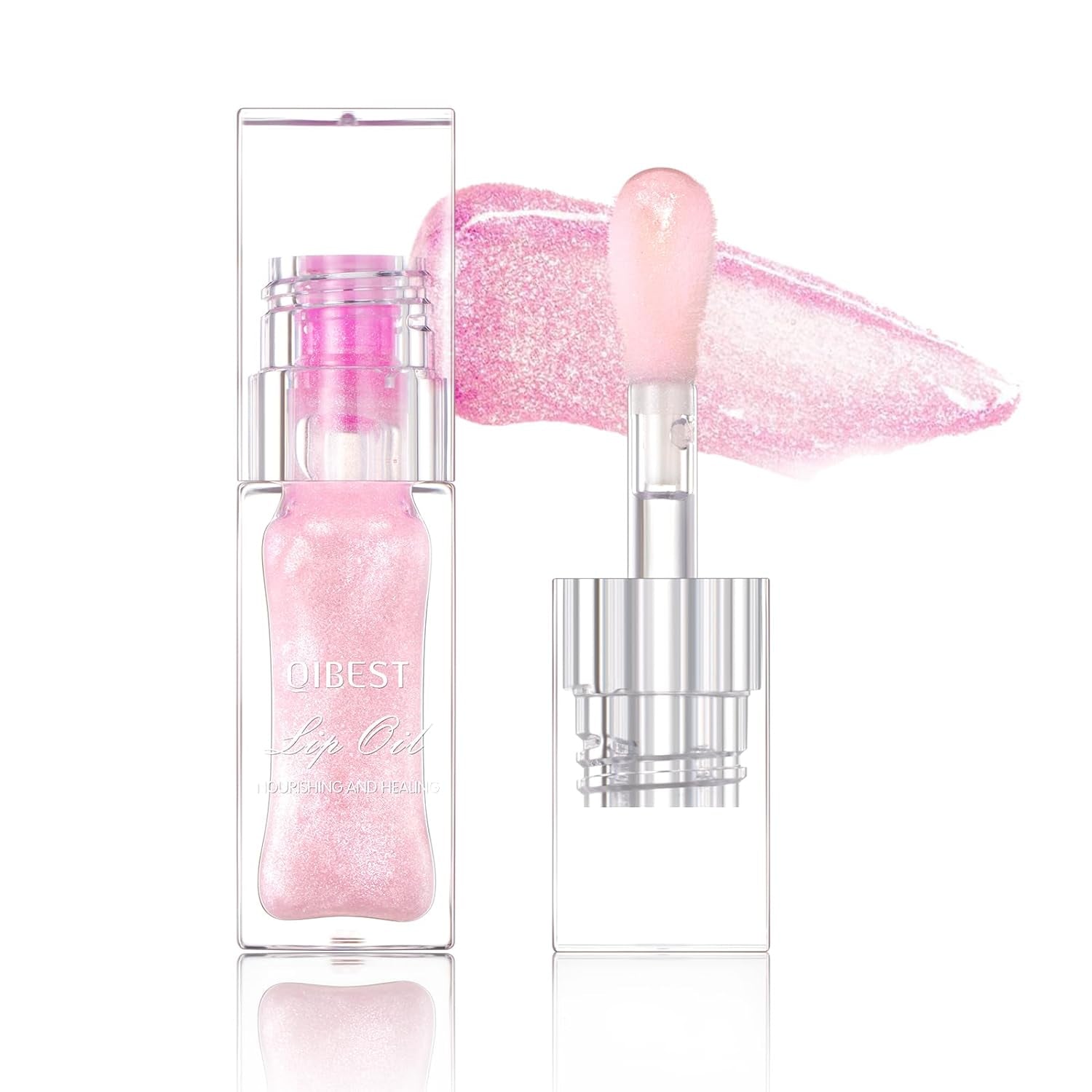 Magic Color Changing Moisturizing Lip Glow Oil Plumping Glimmer Glow Lipstick