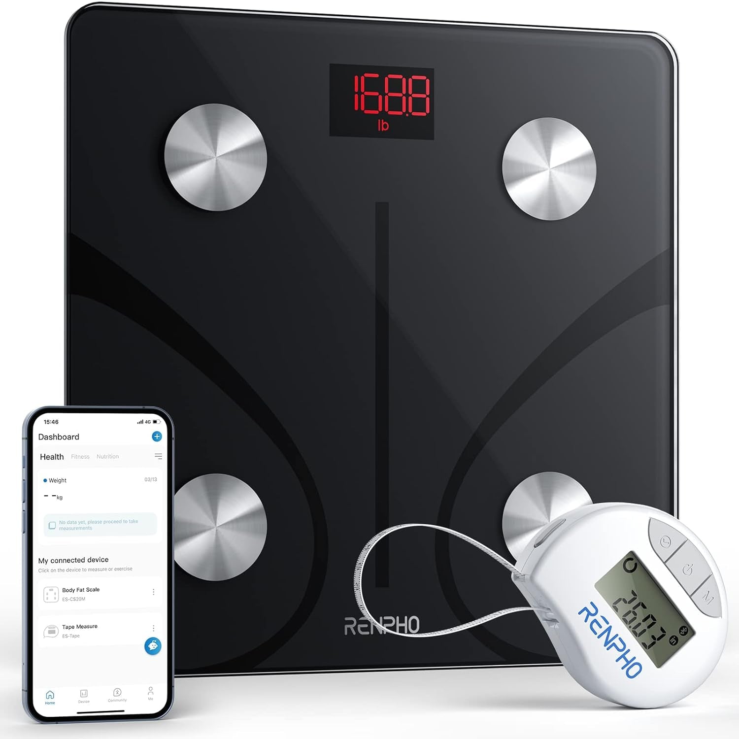Smart Scale for Body Weight, Digital Bathroom Scale  Body Fat Scale