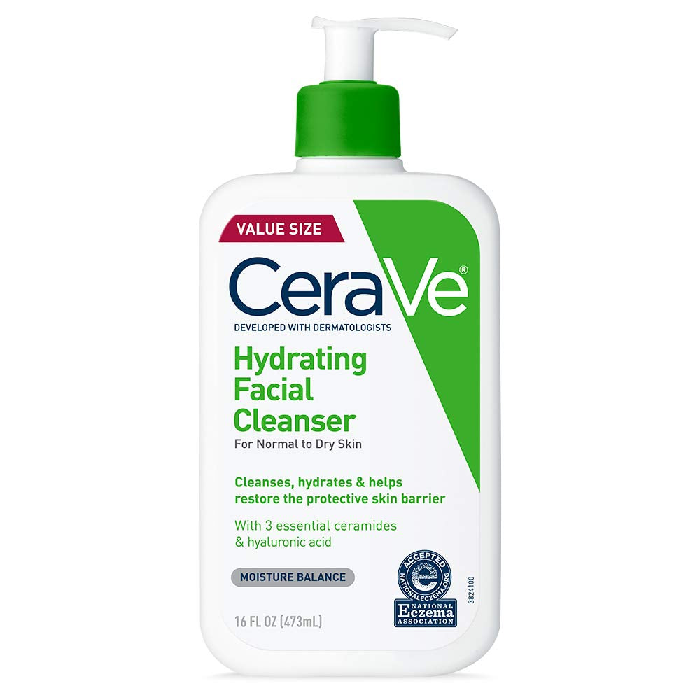 Hydrating Facial Cleanser | Moisturizing Non-Foaming Face Wash 