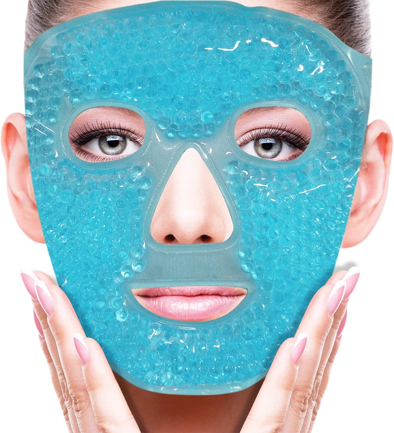 Cold Face Eye Mask Ice Pack Reduce Face Puff, Dark Circles