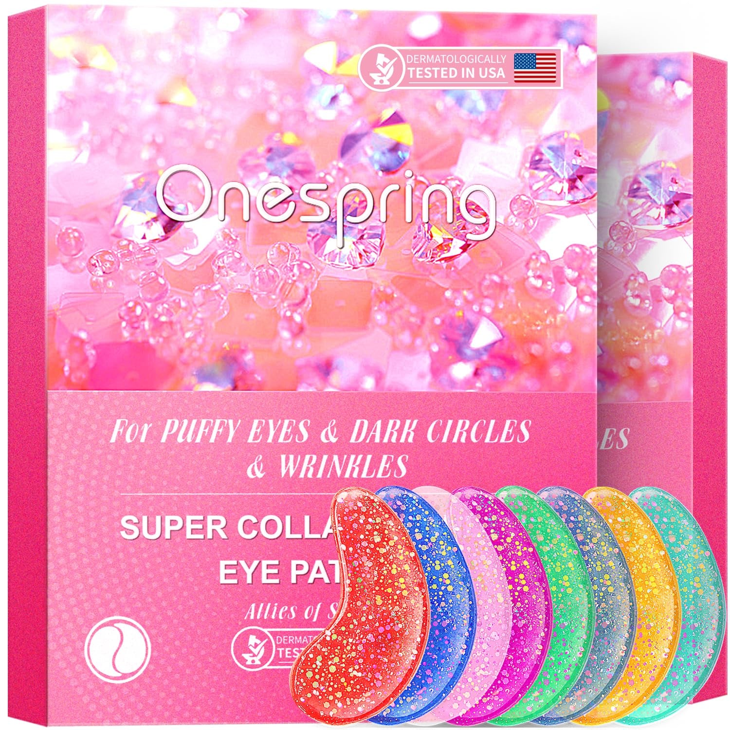 Under Eye Patches (24 Pairs) - Golden under Eye Mask for Dark Circles