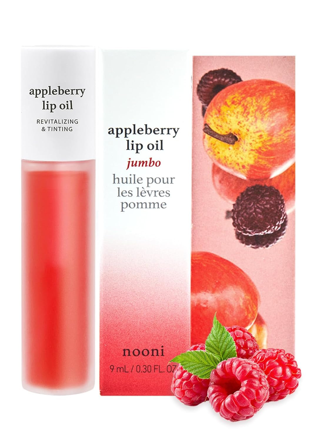 Korean Lip Oil - Appleberry | Lip Stain, Gift, Long-Lasting, Moisturizing