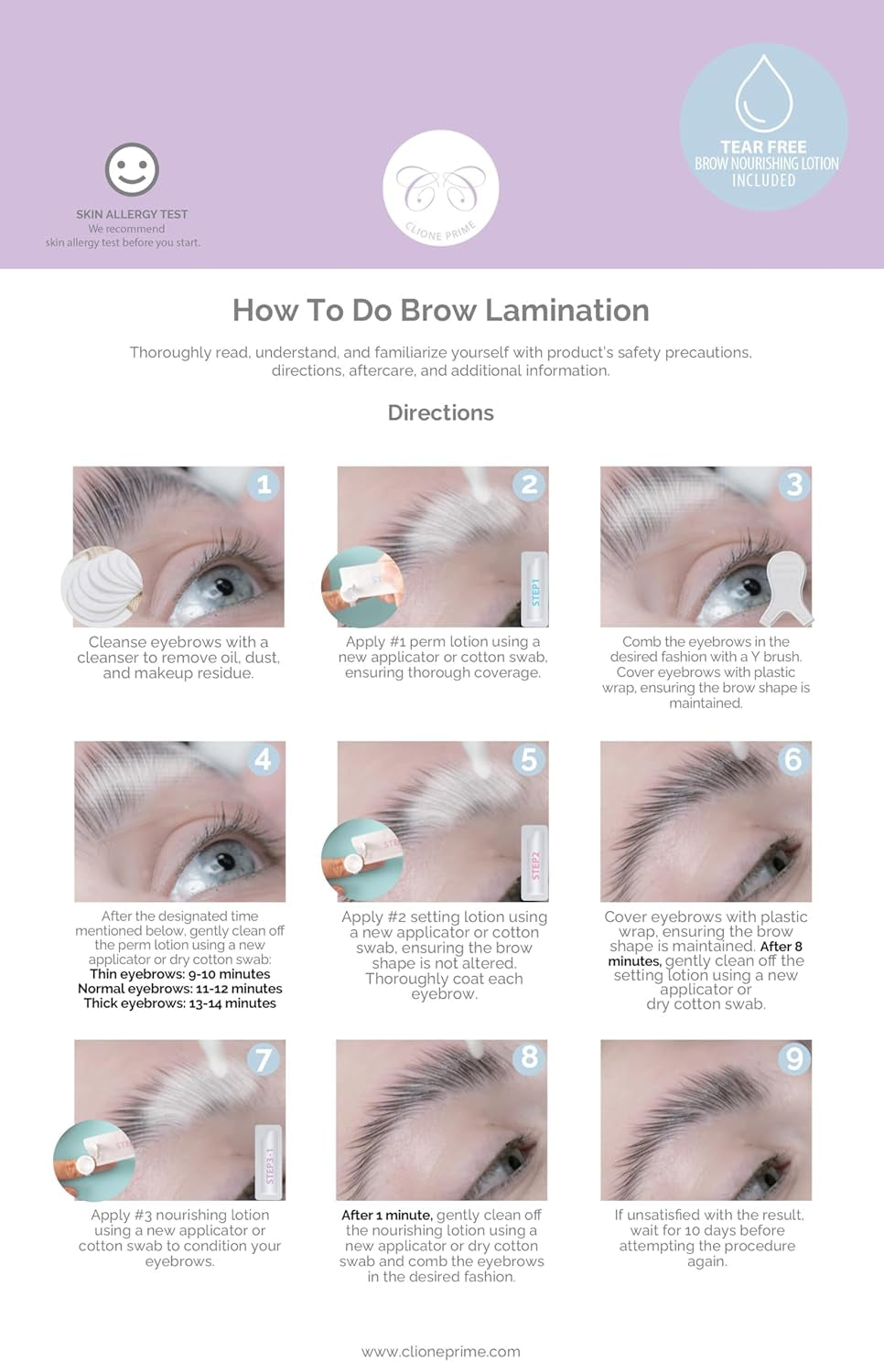 At Home Brow Lamination Kit - DIY Eyebrow Lamination Kit Professional