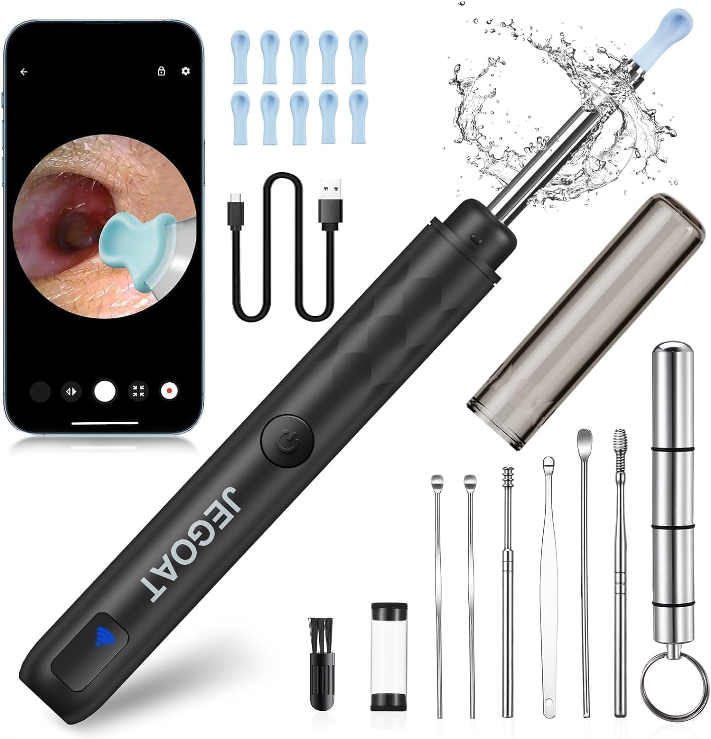 Ear Wax Removal Tool Camera, Ear Cleaner with Camera, 