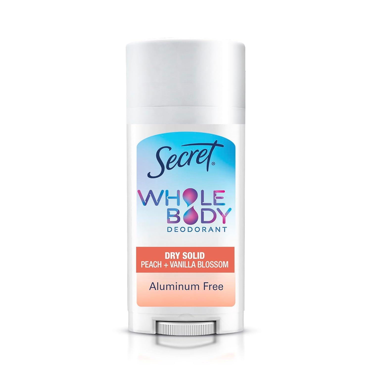 Whole Body Deodorant Stick for Women, Peach & Vanilla Scent