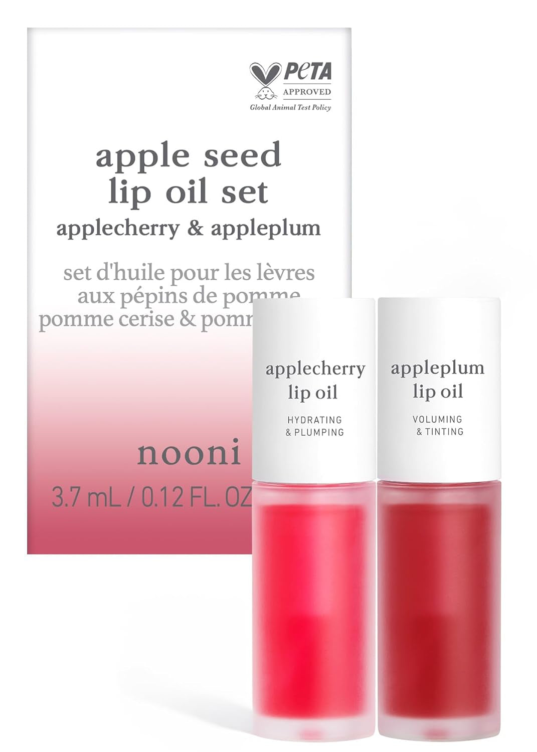 Korean Lip Oil - Appleberry | Lip Stain, Gift, Long-Lasting, Moisturizing